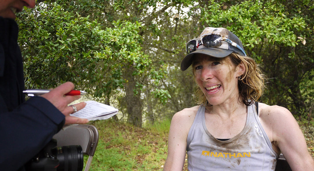camille herron road ultra champ on running her first trail race