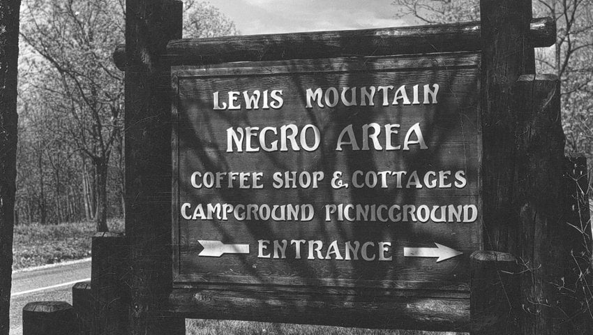 Necesitamos cambiar los nombres racistas en nuestras tierras públicas AmazingRunning shenandoah segregation history2 s Necesitamos cambiar los nombres racistas en nuestras tierras públicas